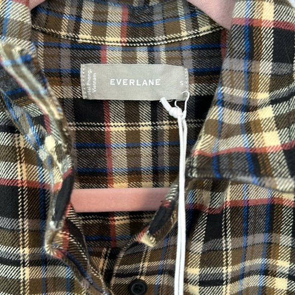 NWT Everlane The Boxy Flannel - Picture 10 of 13